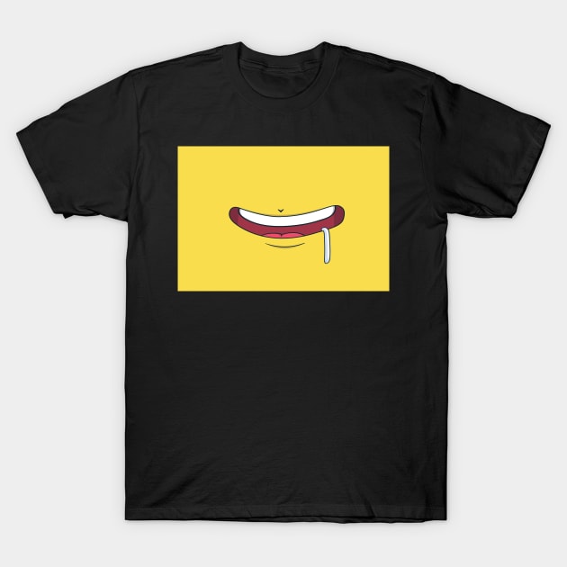 Drooling Mouth T-Shirt by PabloooDuarte